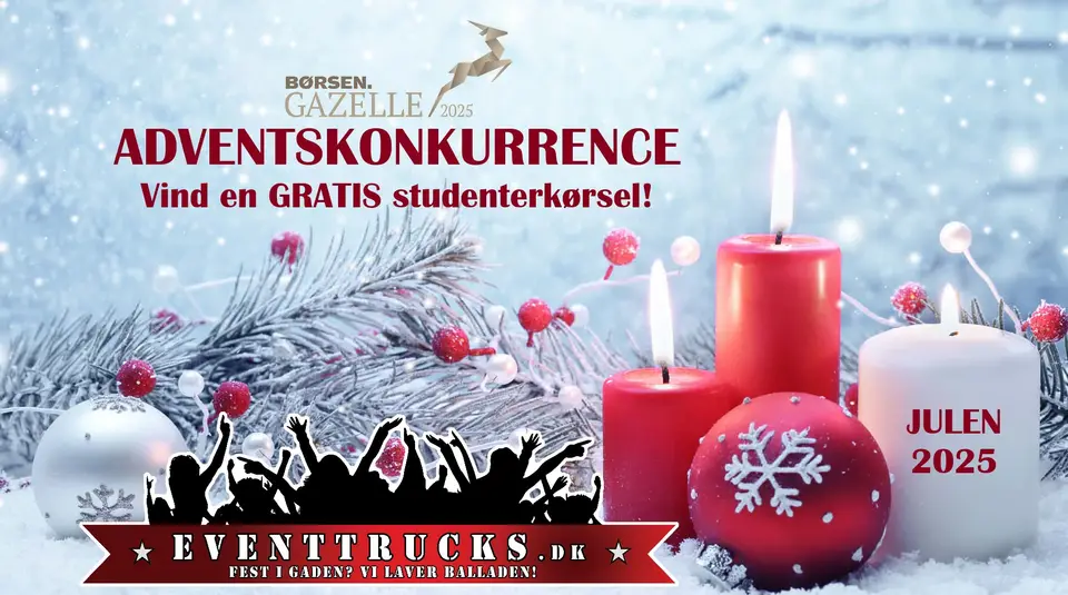 EventTrucks’ julekonkurrence om en gratis studenterkørsel